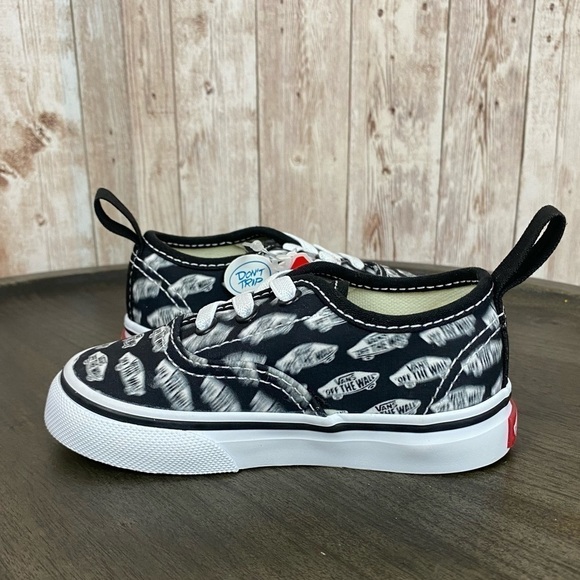 Vans Authentic Elastic Blur Boards Sneaker Size‎ 5.5 Toddler - Picture 10 of 13